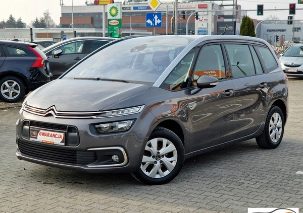 citroen c4 spacetourer nowe miasteczko Citroen C4 SpaceTourer cena 55900 przebieg: 156500, rok produkcji 2019 z Nowe Miasteczko